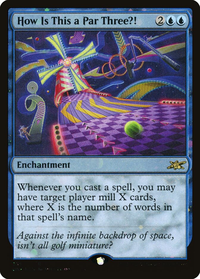 How Is This a Par Three?! (Galaxy Foil)