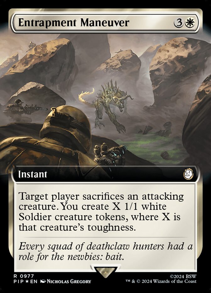 Entrapment Maneuver (Extended Art) (Surge Foil)