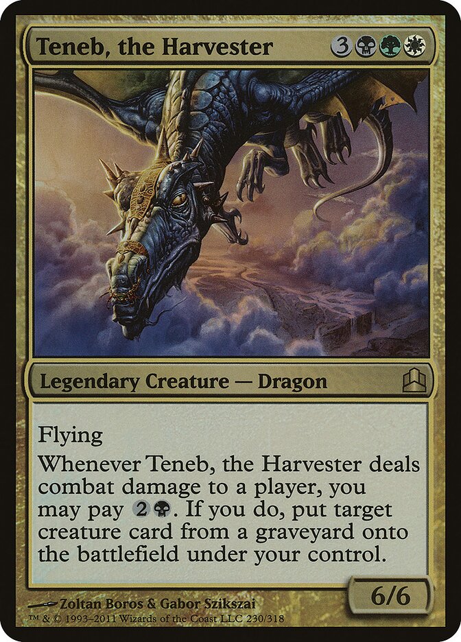 Teneb, the Harvester (Commander)