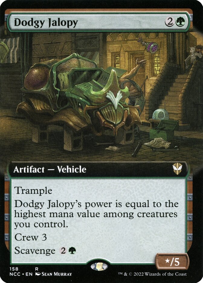 Dodgy Jalopy (Extended Art)
