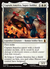 Captain America, Super-Soldier - Magic: The Gathering
