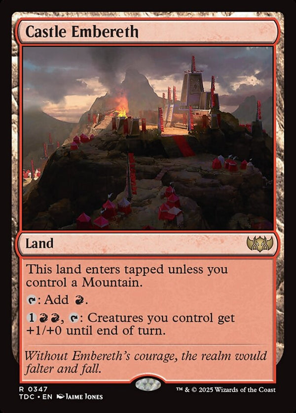 Castle Embereth - Magic: The Gathering