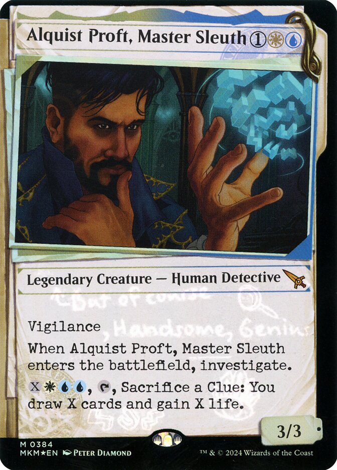 Alquist Proft, Master Sleuth (Showcase) (Invisible Ink)
