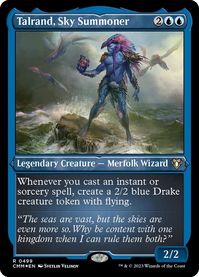 Talrand, Sky Summoner (Foil Etched)