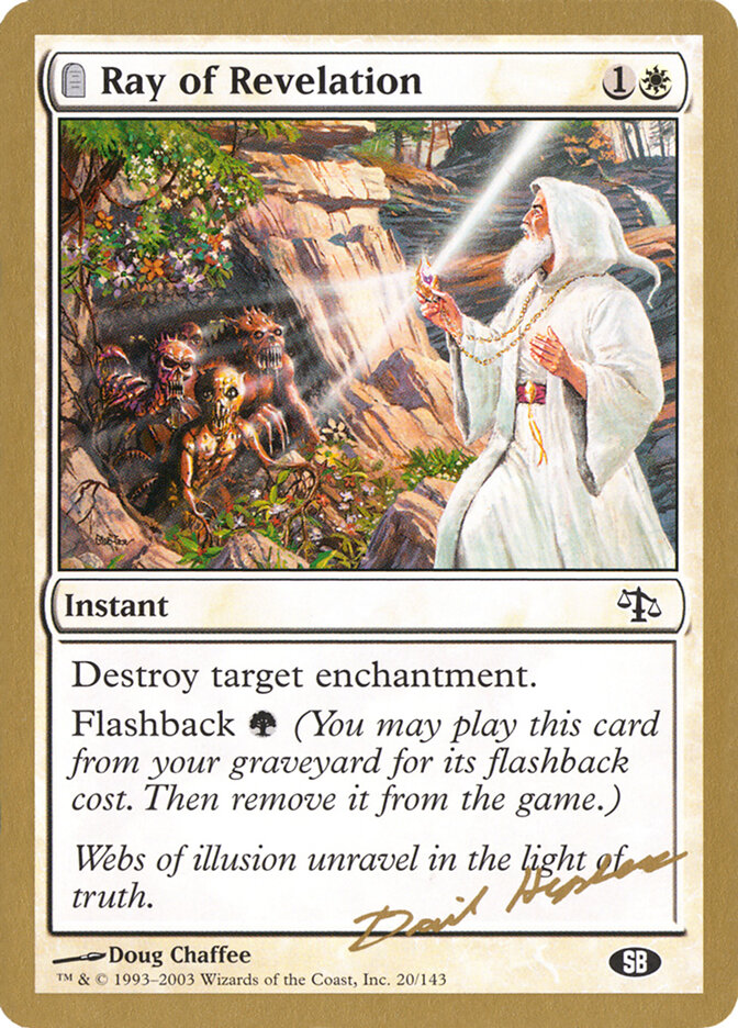 Ray of Revelation - 2003 Dave Humpherys (JUD) (SB)