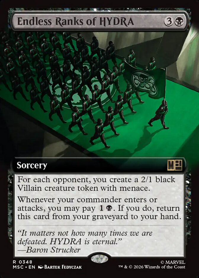 Endless Ranks of HYDRA (Extended Art)