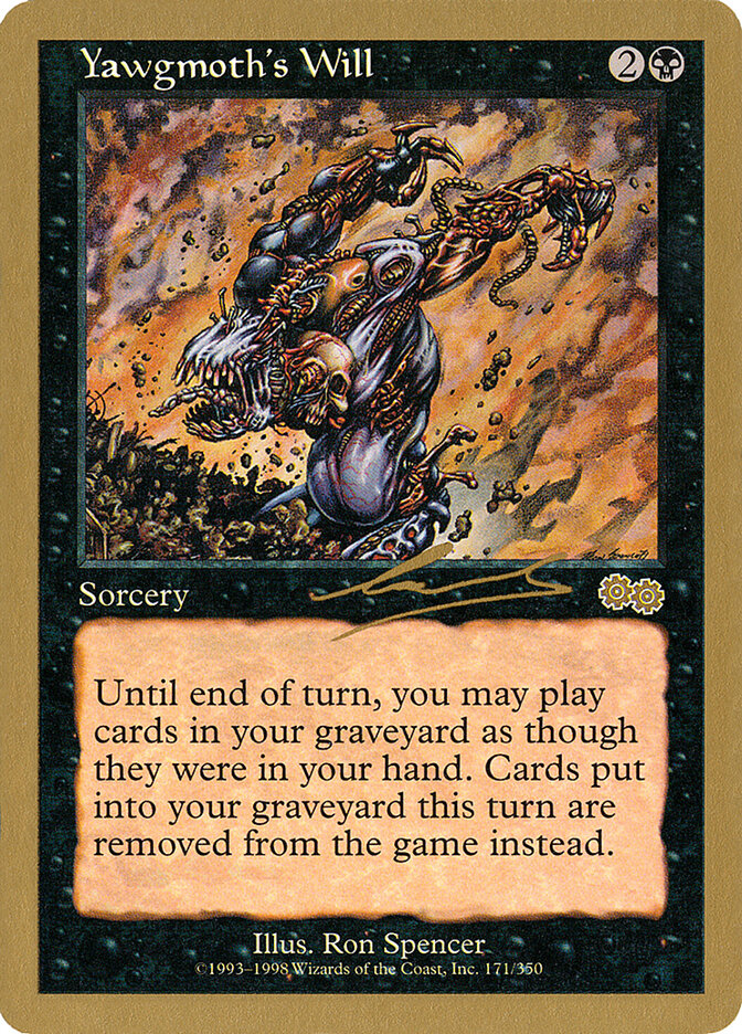 Yawgmoth's Will - 2000 Nicolas Labarre (USG)