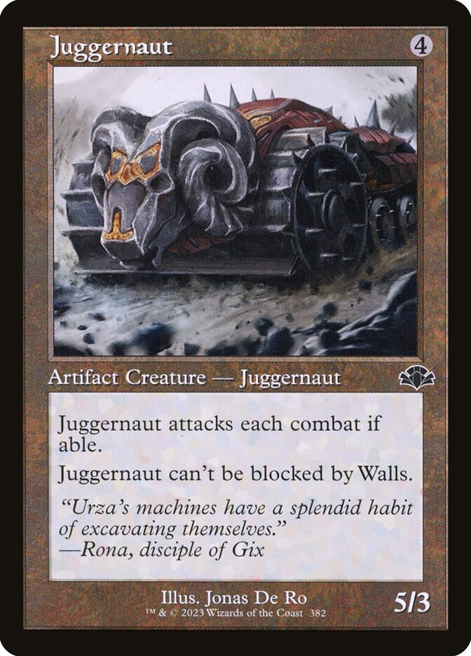 Juggernaut (Retro Frame)