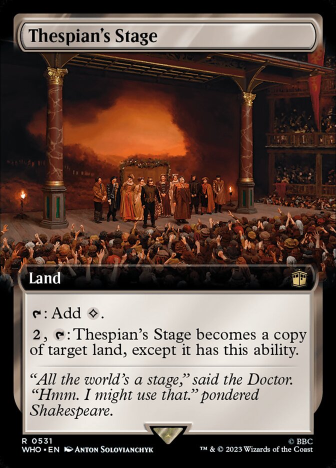 Thespian's Stage (Extended Art)