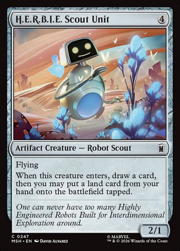 H.E.R.B.I.E. Scout Unit (MSH 247) - Magic: The Gathering