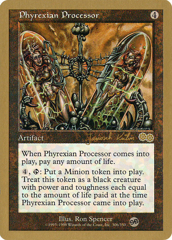Phyrexian Processor - 2000 Janosch Kuhn (USG) (SB)