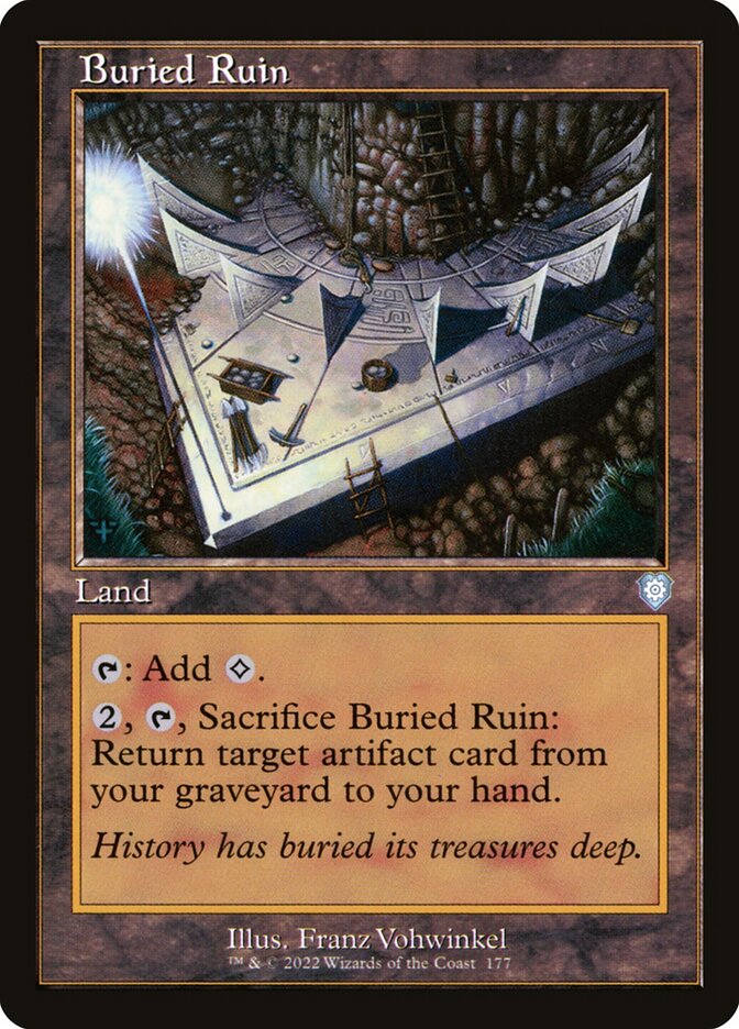 Buried Ruin (Retro Frame)