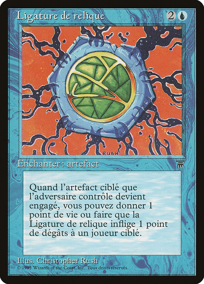 Relic Bind (French) - "Ligature de relique"
