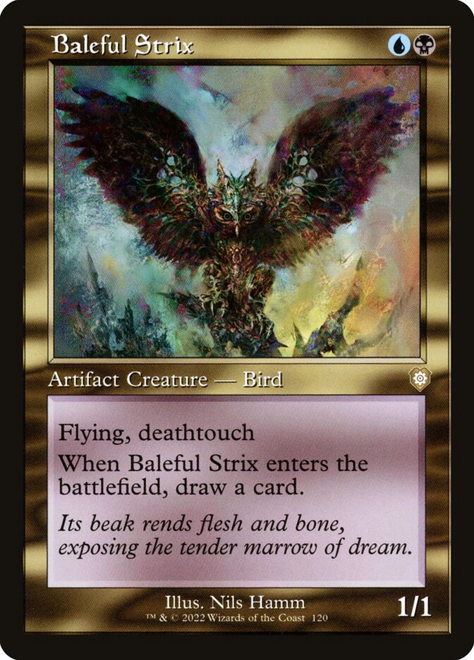 Baleful Strix (Retro Frame)