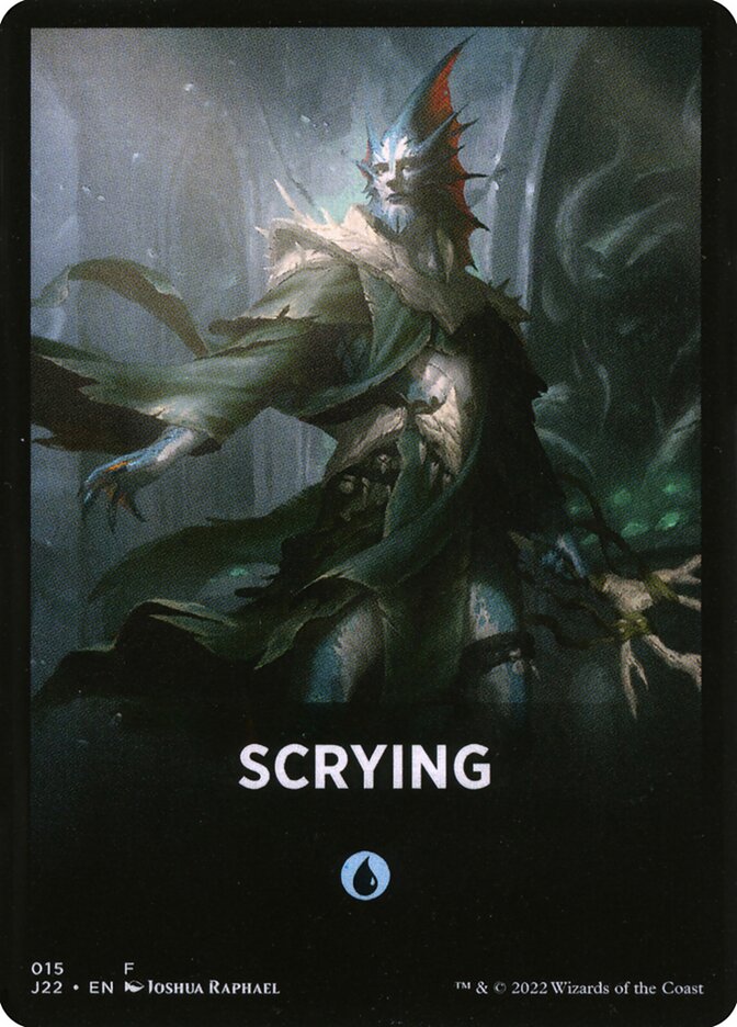 Scrying Theme Card