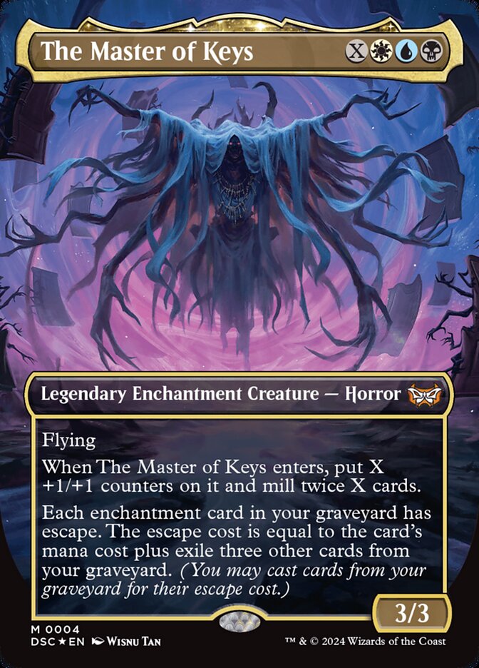 The Master of Keys (Borderless)