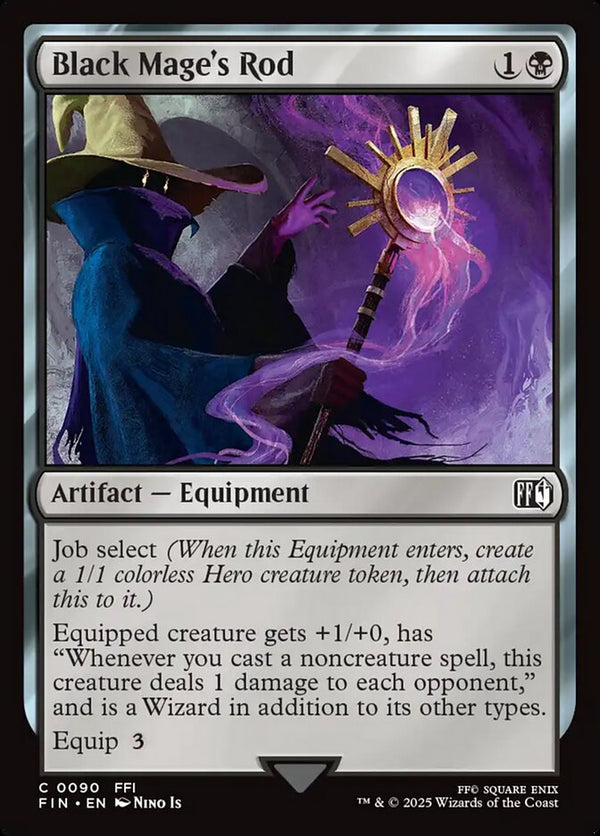 Black Mage's Rod - Magic: The Gathering