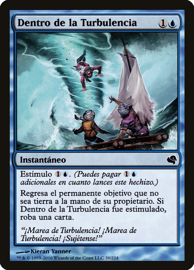 Into the Roil (Spanish) - "Dentro de la Turbulencia"
