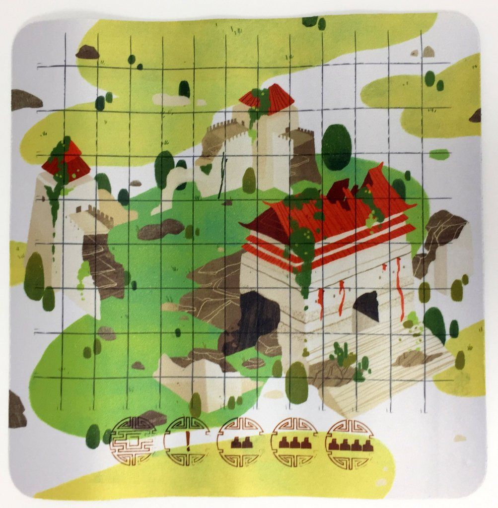 Dragon Castle: Central Board Playmat