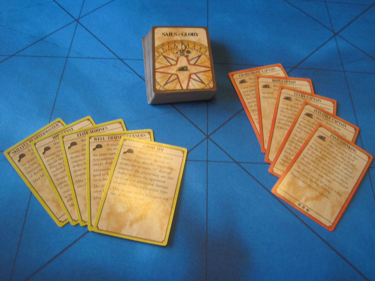 Sails of Glory: Captain and Crew Ability Deck