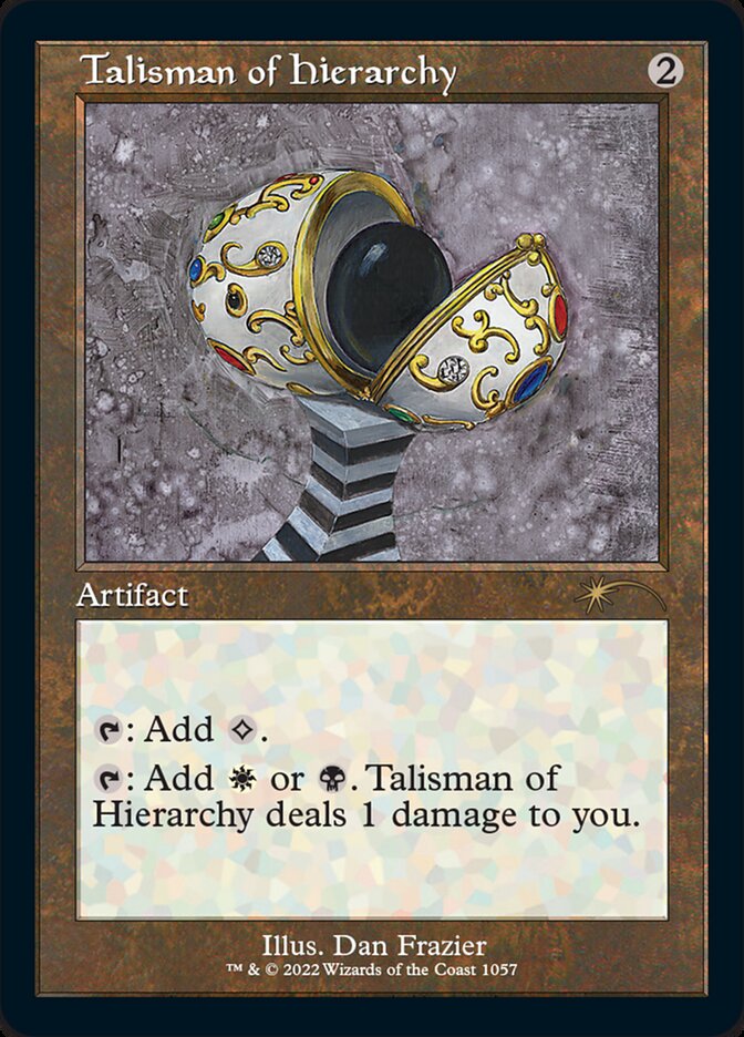 Talisman of Hierarchy (Retro Frame)