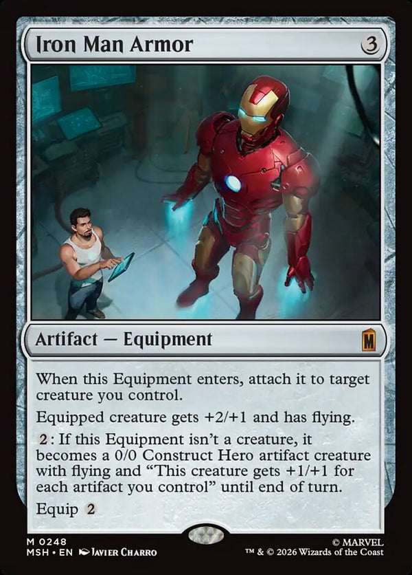 Iron Man Armor (MSH 248) - Magic: The Gathering