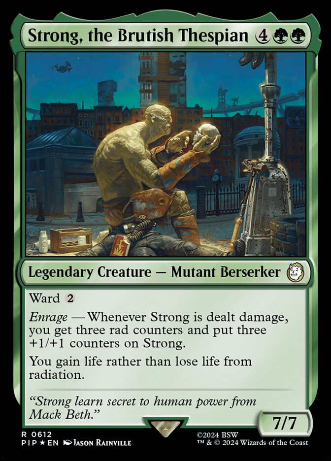 Strong, the Brutish Thespian (Surge Foil)