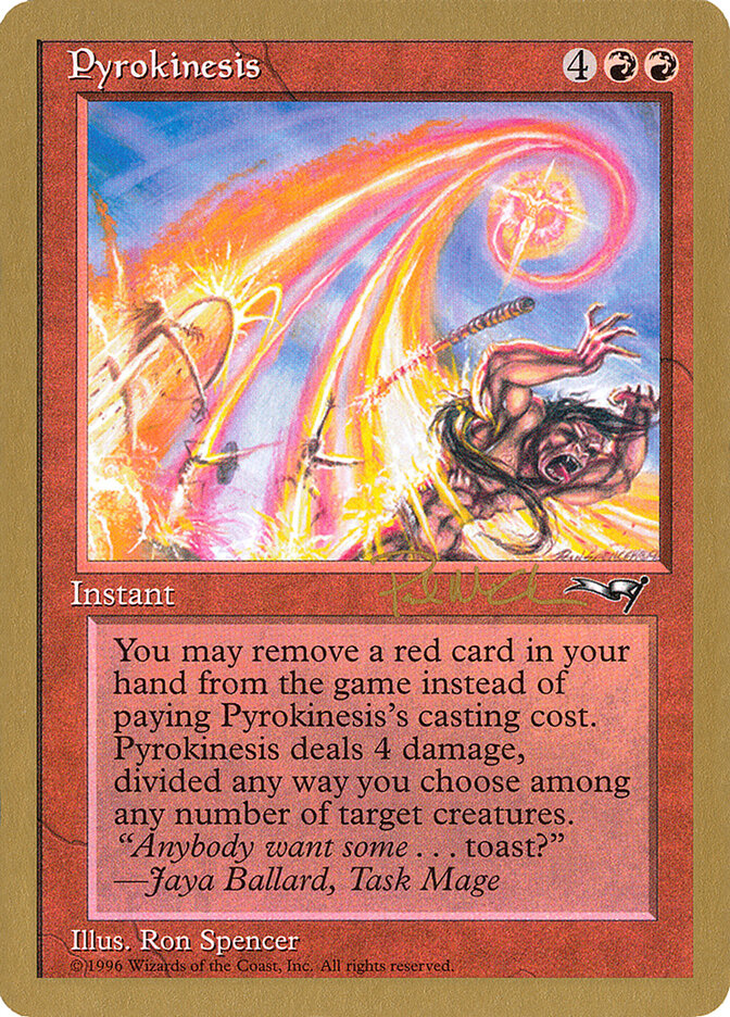 Pyrokinesis - 1997 Paul McCabe (ALL)