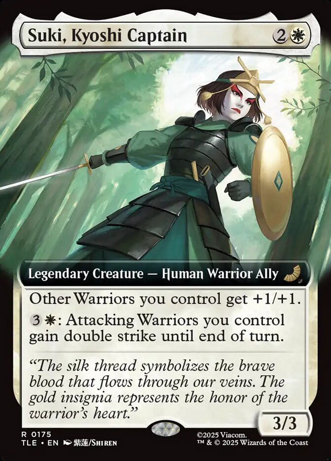 Suki, Kyoshi Captain (Extended Art)