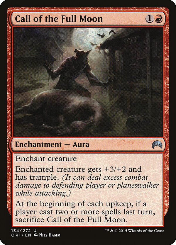 Call of the Full Moon - Magic: The Gathering