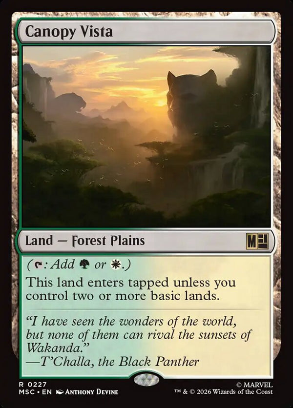 Canopy Vista - Magic: The Gathering