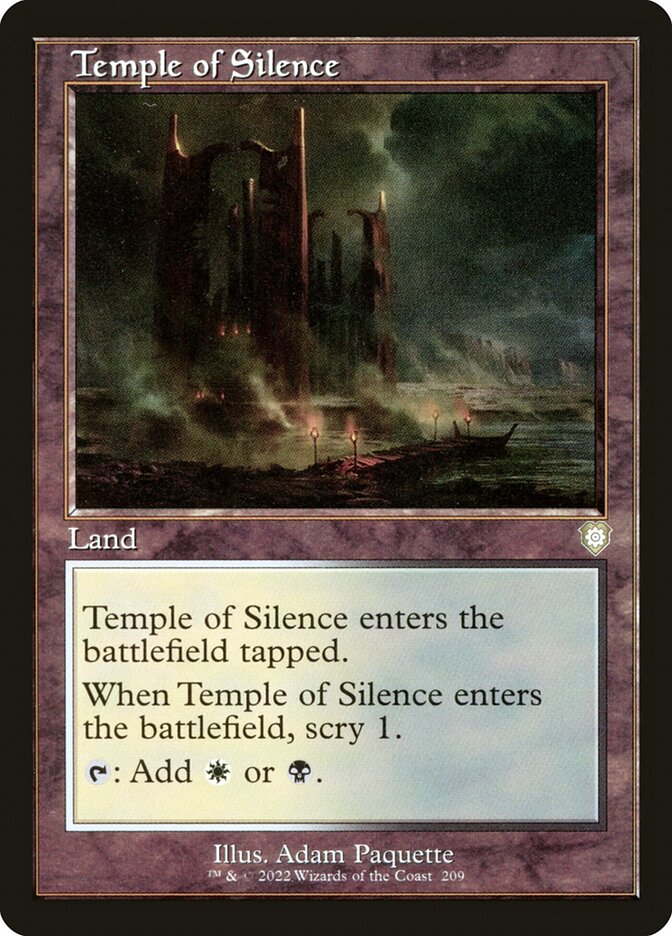 Temple of Silence (Retro Frame)