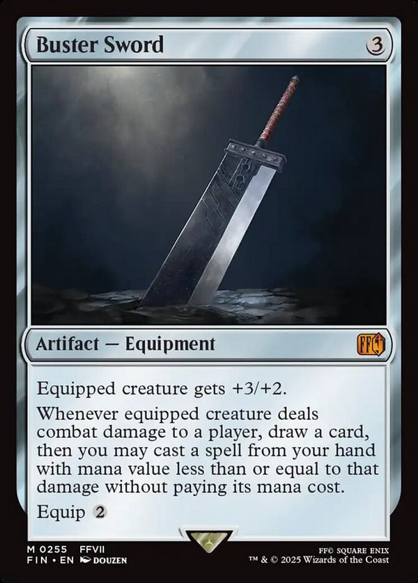 Buster Sword - Magic: The Gathering