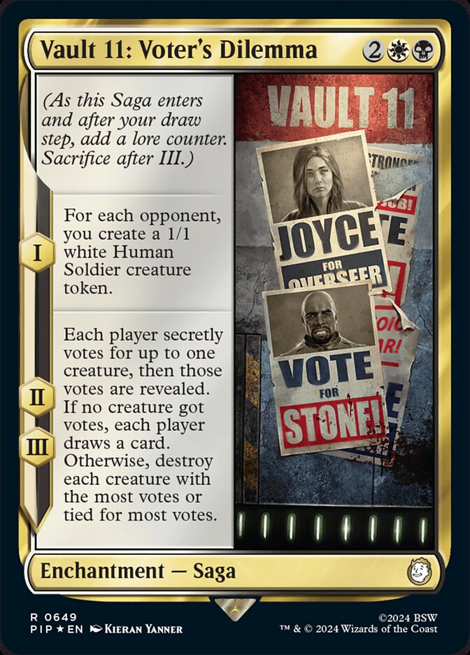 Vault 11: Voter's Dilemma (Surge Foil)