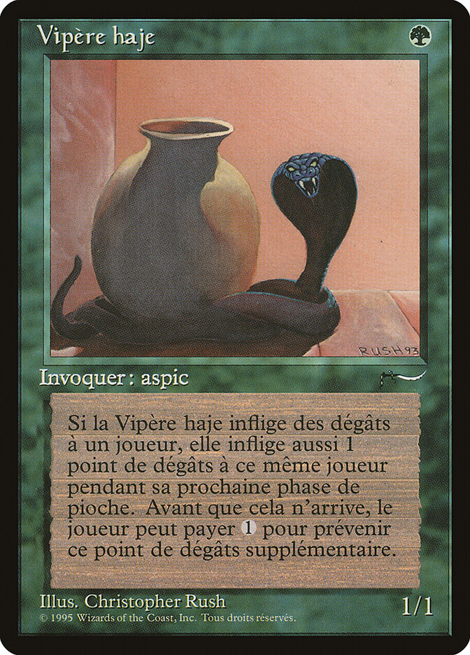 Nafs Asp (French) - "Vipere haje"