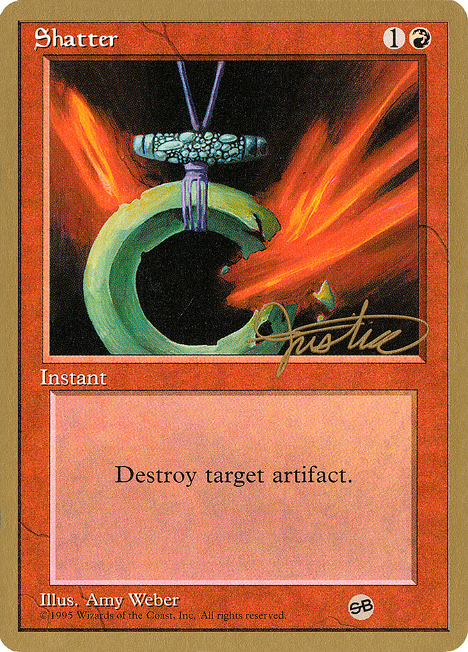 Shatter - 1996 Mark Justice (4ED) (SB)