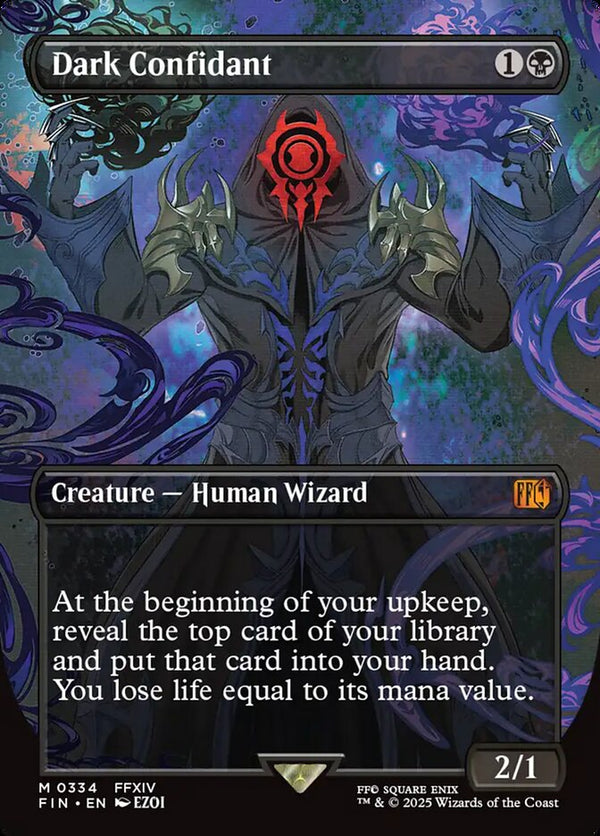 Dark Confidant (Borderless) - Magic: The Gathering