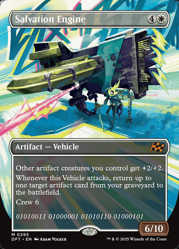 Salvation Engine (Borderless) - Magic: The Gathering