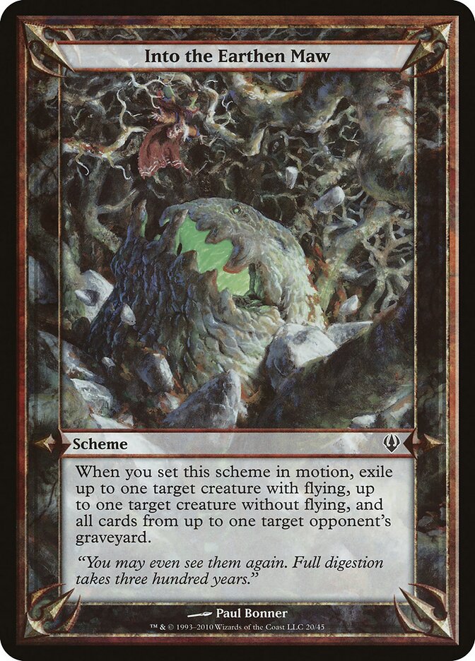 Into the Earthen Maw (Archenemy)