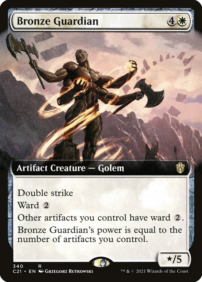 Bronze Guardian (Extended Art)