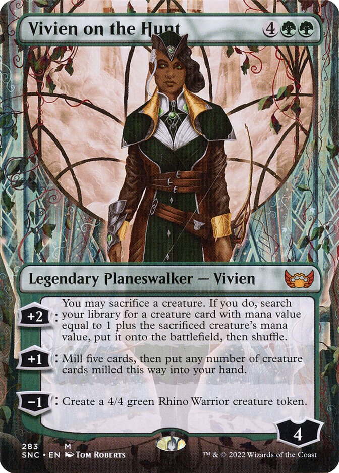 Vivien on the Hunt (Borderless)