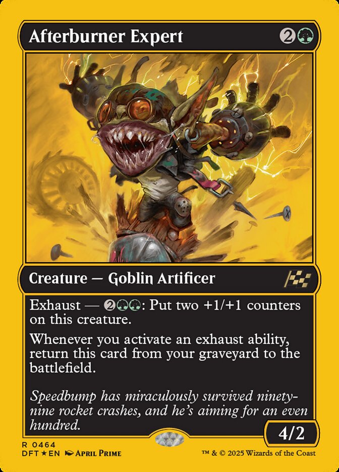 Afterburner Expert (First-Place Foil)