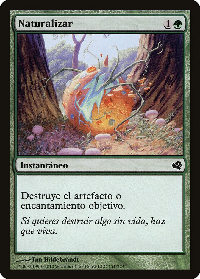 Naturalize (Spanish) - "Naturalizar"