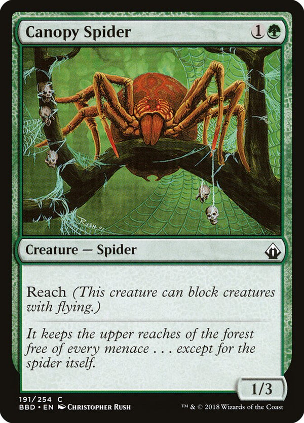 Canopy Spider - Magic: The Gathering
