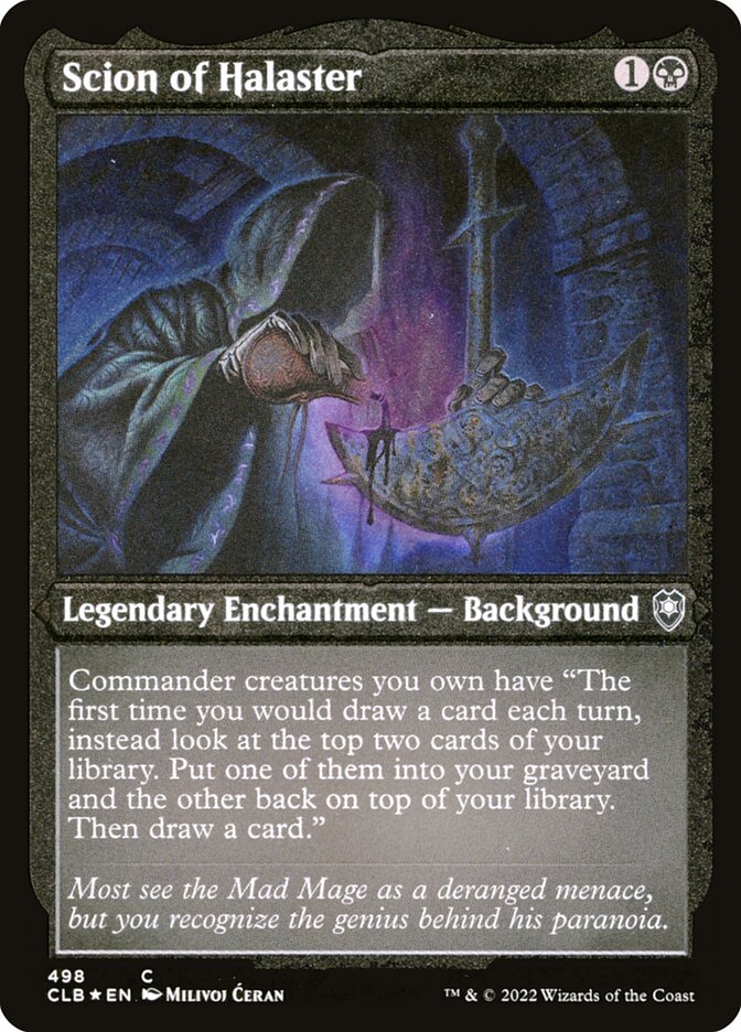 Scion of Halaster (Foil Etched)