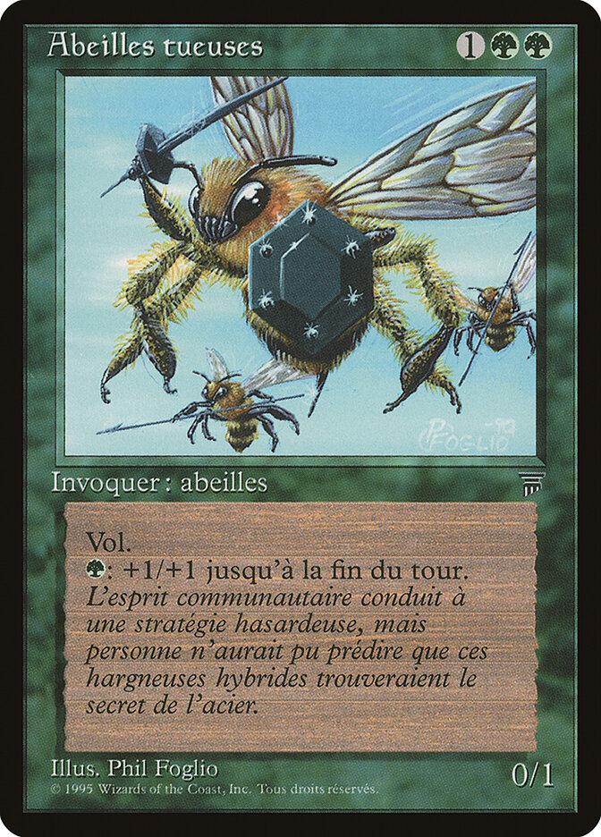Killer Bees (French) - "Abeilles tueuses"