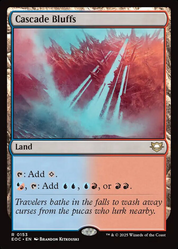 Cascade Bluffs - Magic: The Gathering