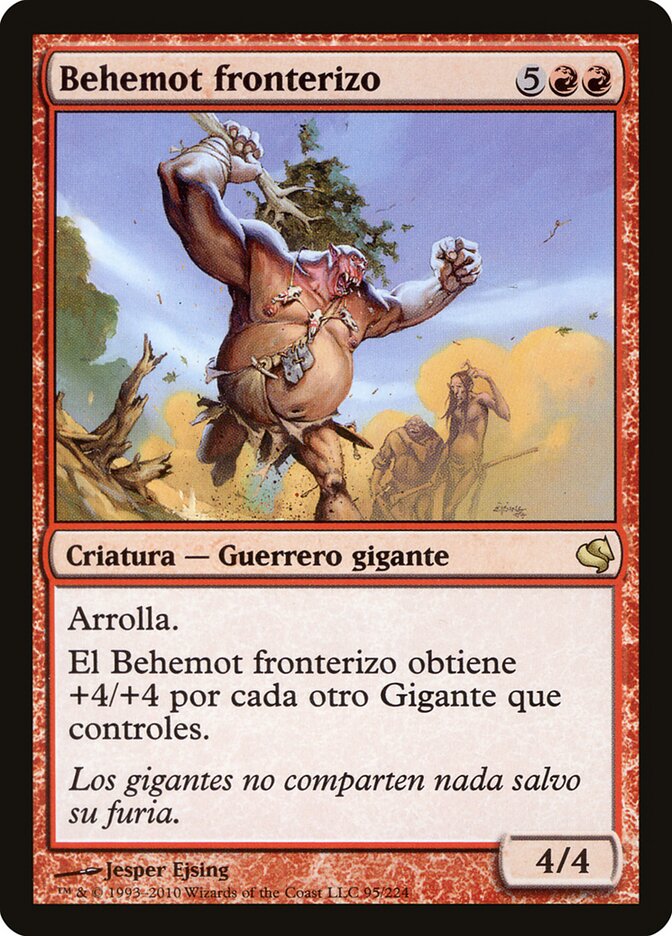 Borderland Behemoth (Spanish) - "Behemot fronterizo"