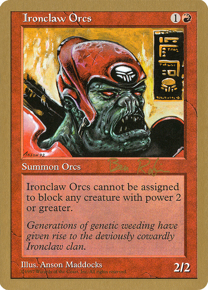 Ironclaw Orcs - 1998 Ben Rubin (5ED)