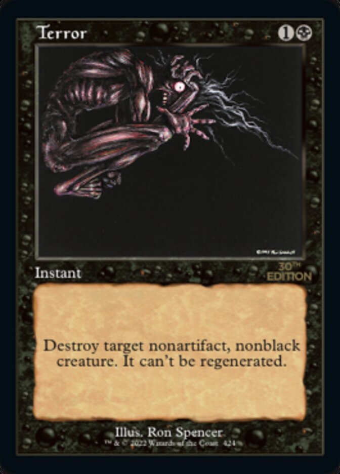 Terror (Retro Frame)